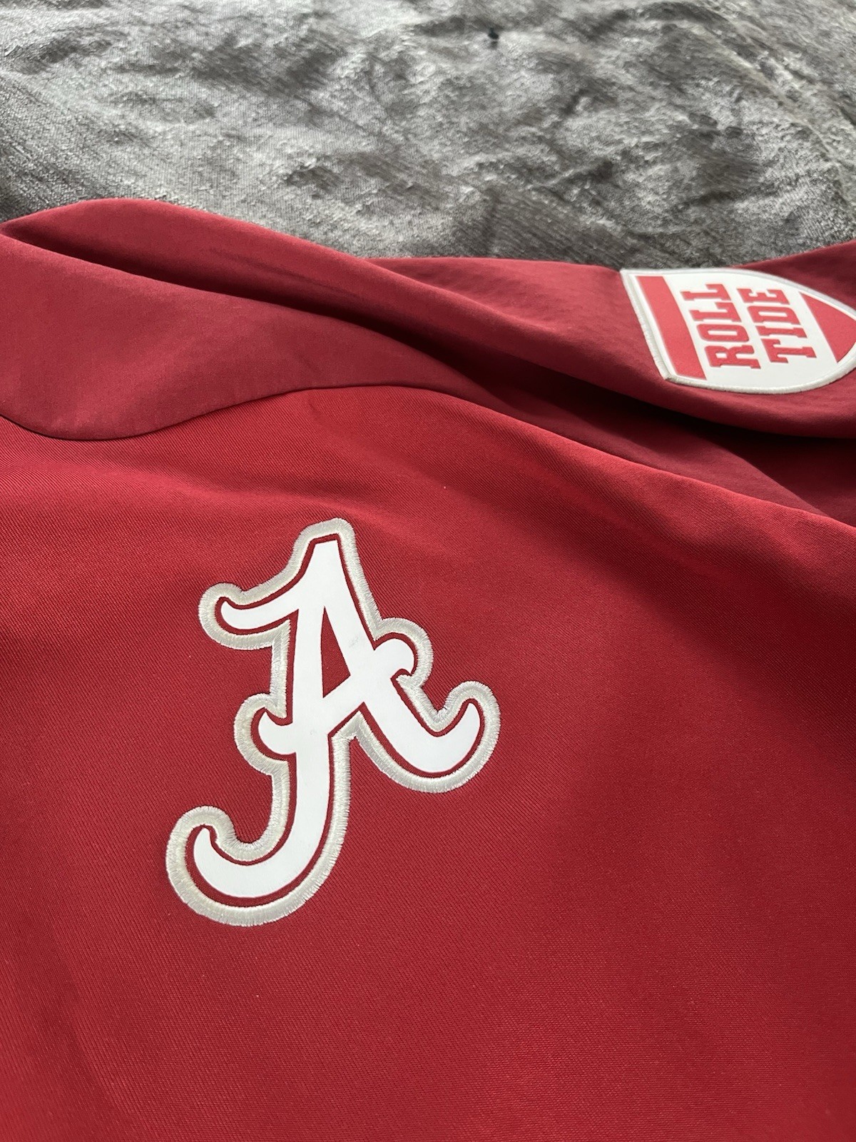 Men’s Nike On Field Alabama Crimson Tide Hooded Jacket, Xl Therma Fit Full Zip thumbnail 3