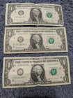 20 Dollar Bill Starr Note From 2013, 3 One Dollar Bills From 2017 — photo 1
