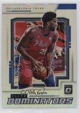 2021-22 Panini Donruss Optic Elite Dominators Holo Prizm Joel Embiid #4 0b4t