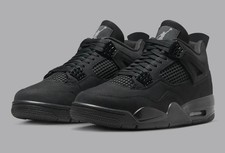 Jordan 4 "Black Cat" 2025 FV5029-010 Men's Size US 7-12