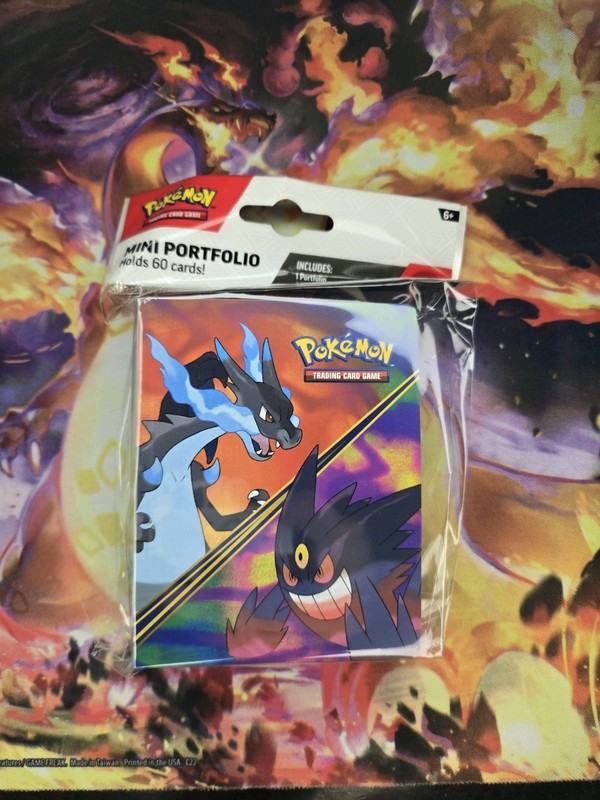 (10) Pokemon Phantasma Flames Mini Binders Only NO PACKS READ DESCRIPTION