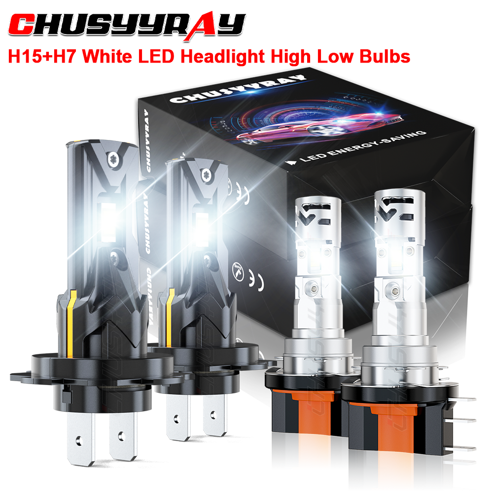 For Mercedes-Benz GLA250 Utility 2014-2019 2020 LED Headlight High Low Bulbs Kit