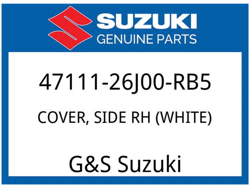 COVER, SIDE RH (WHITE)