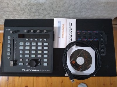 ICON Platform Nano DAW Control Surface MIDI Controller Motorized Fader USB Used
