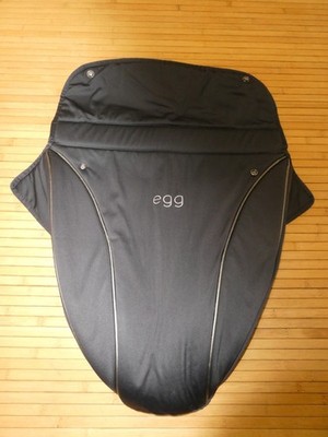 Babystyle EIERSCHÜRZE/ FUSSSACK/ Kuscheltiere für Hauptsitzeinheit Kinderwagen dunkelgrau