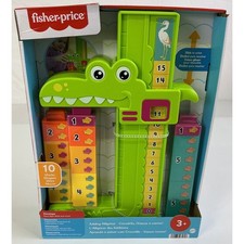 Fisher Price Adding Alligator Counting Learning Toy 10 Blocks