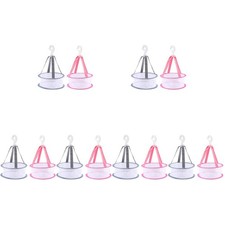 12 pcs Beauty Egg Drying Basket Mini Drying Net Bag Makeup Sponge Drying Hanger 3.00 per sponge