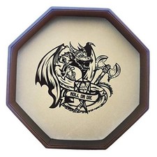  - ROLL OR DIE- Dice Tray - 11.5" Octagon - for Dice, Board Games, Tabletop 