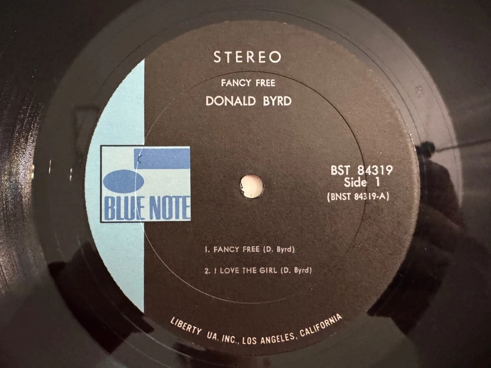Donald Byrd Blue Note LP "Fancy Free"  Rare 1970 Press Van Gelder Jazz Funk VG++ - Image 4 of 4