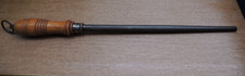 CARL SCHLIEFER SOLINGEN GERMANY antiker Wetzstahl Schleifstahl Metzger Fleischer