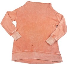 Pilcro The Letterpress by Anthropologie Sweatshirt Women s Medium Coral