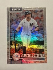 2026 Topps Series 1 Celebration Giancarlo Stanton #341 Opening Day Foil Yankees