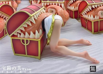 Anonymous studio Frieren Resin Model Marcille Statue in stock 9*16*9cm Anime
