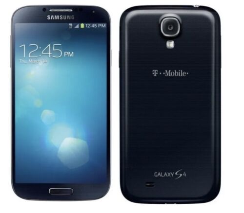 Samsung Galaxy S4 S-4 SGH-M919T (Unlocked)Cell Phone AT&T T-Mobile Black Blue - Afbeelding 1 van 3