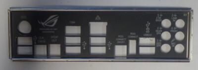 ASUS Rampage III Gene Blende - Slotblech - IO SHield   #37184