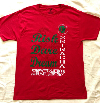 SRIRACHA Sauce 34 Year Anniversary - M Shirt - NEW