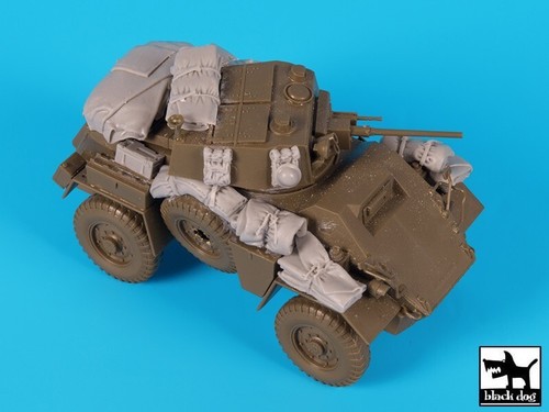 Black Dog T48065 1/48 British 7 Ton 4 Wheel Armored Car Accessory Set Tamiya - Picture 2 of 4