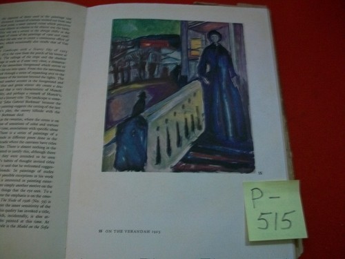 VINTAGE COLLECTIBLE EDVARD MUNCH 1st GREAT MODERN PAINTER-79 OF HIS PAINTINGS - Picture 4 of 5