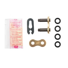 DID 520 ERVT Gold X-Ring Chain Clip Style Master Link