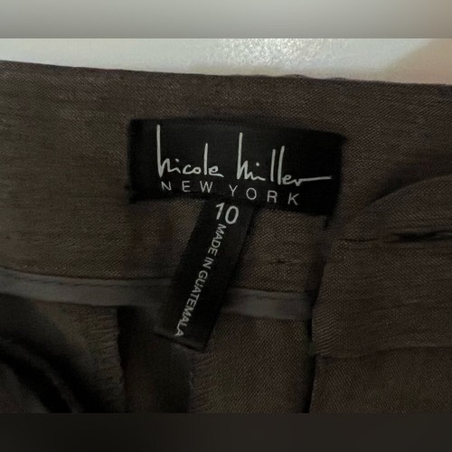 Nicole Miller Gray Dress Pants. Size 10. B1 - Picture 5 of 11
