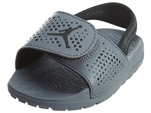 Jordan Hydro 5 sandali grigio freddo nero neonato taglia UK 6 5 EUR 23 5 13 cm