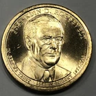 2014-D Presidential Dollar Franklin D Roosevelt — photo from another recent sale