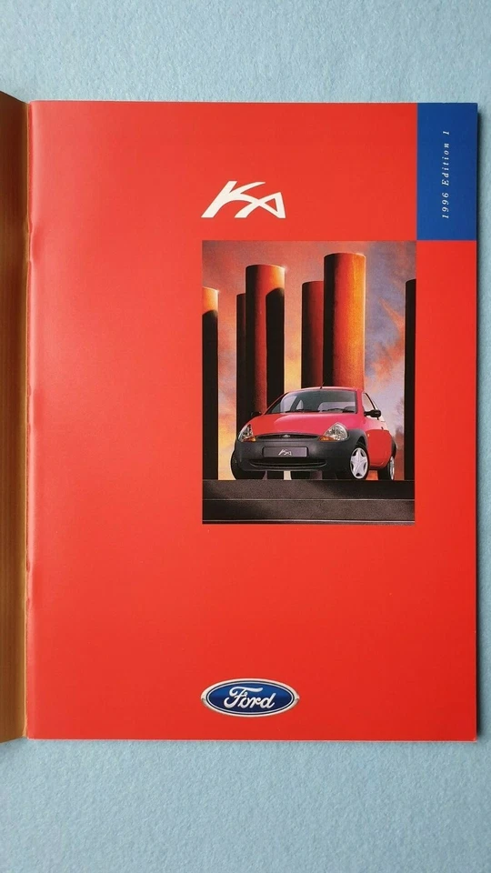 Ford Ka Ka2 2 car brochure sales catalogue September 1996 MINT P - Image 2 of 4