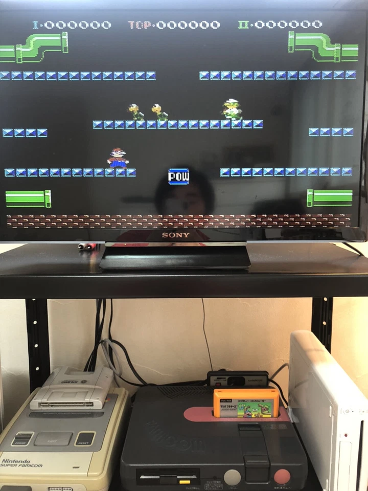 Mario Bros. Picture Label Version Nintendo Famicom 1983 Japanese Version HVC-MA - Image 4 of 4