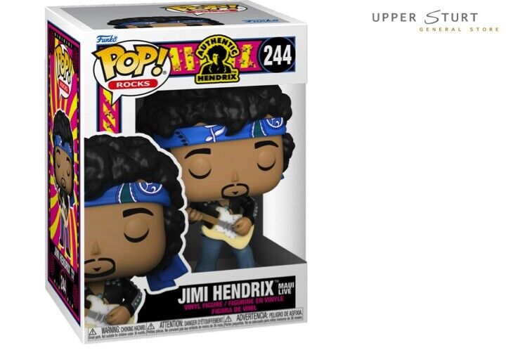 Pop Rocks Jimi Hendrix Jimi Live in Maui Jacket Pop Vinyl EXPERT PACKAGING