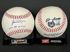 Jackson Merrill Padres Signed MLB Baseball BECKETT ROOKIE Holo 2021 1st Rd Pick