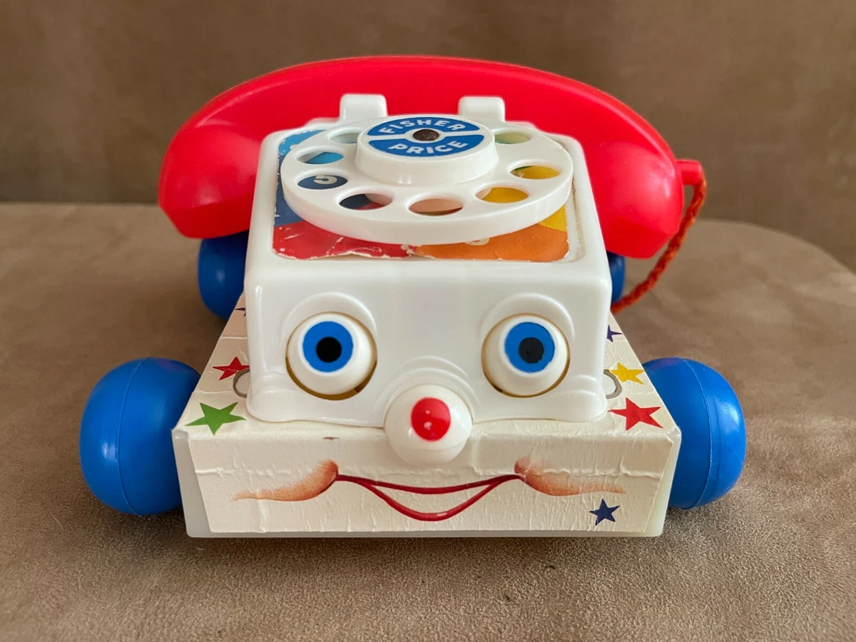 Téléphone vintage Fisher Price - Jouet rétro - Génération Souvenirs