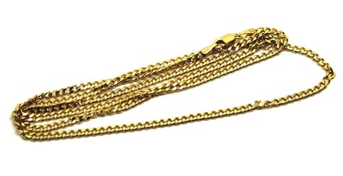 9ct Yellow Gold Kerb Curb Chain 