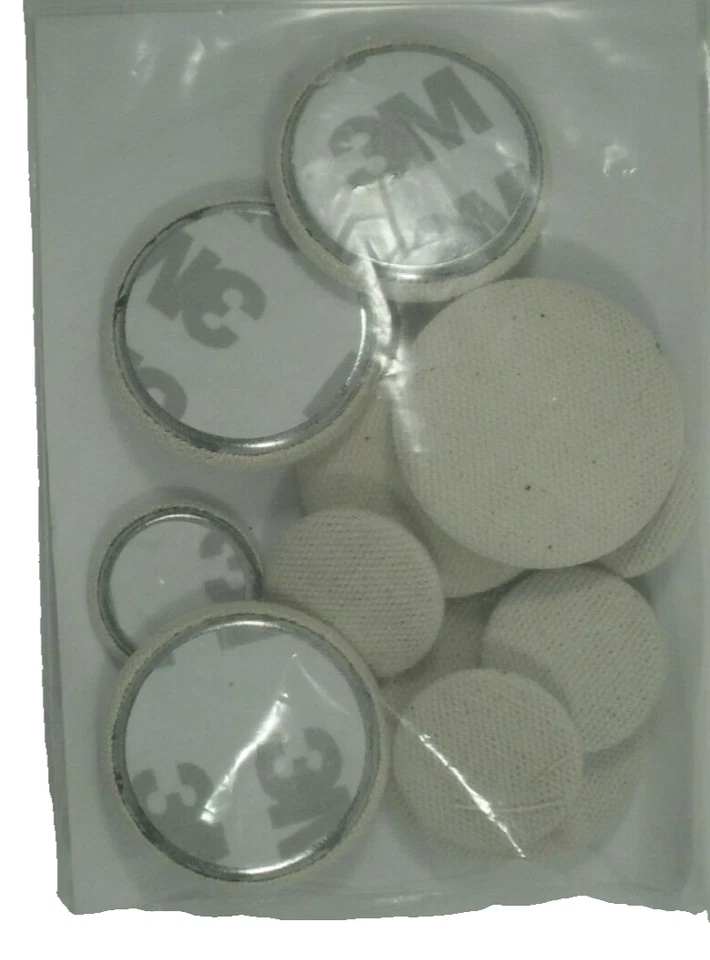 Botones de insignia CTMH, botones de lona, botones autoadhesivos, botones planos Foto 2 de 3