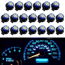 20x T10 194 Led Bulbs For Instrument Gauge Cluster Dash Light 194 2825 Sockets