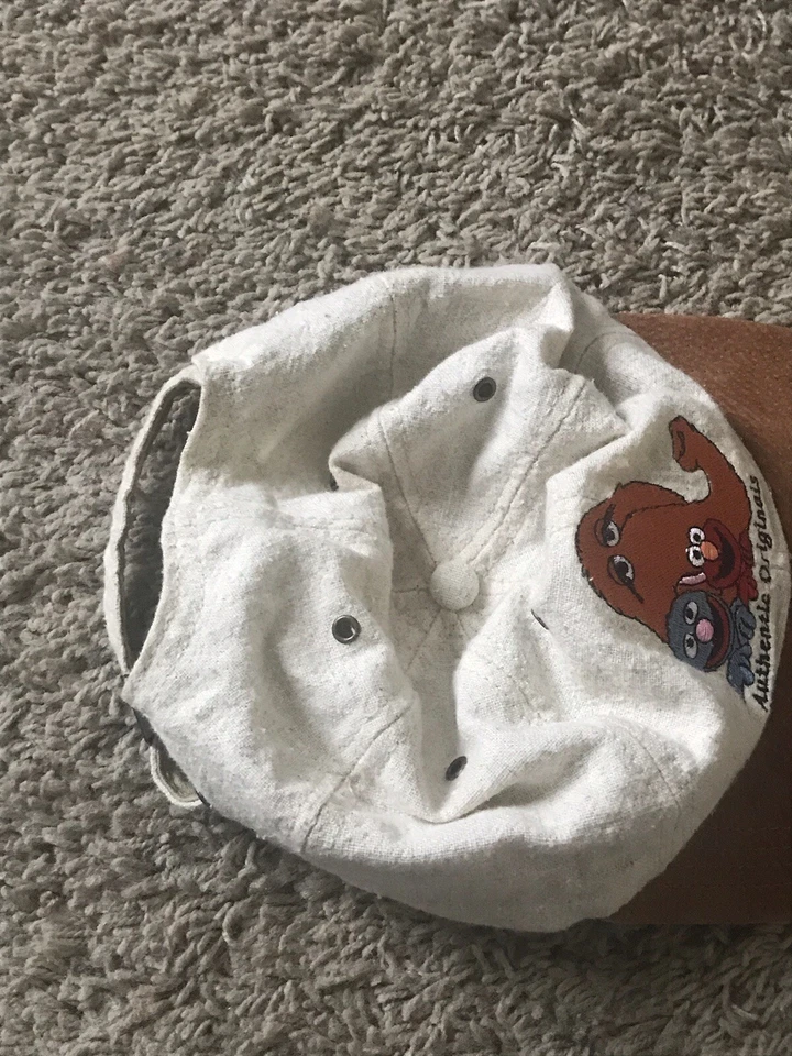 Sombrero de Plaza Sésamo vintage con correa trasera años 90 Foto 4 de 4