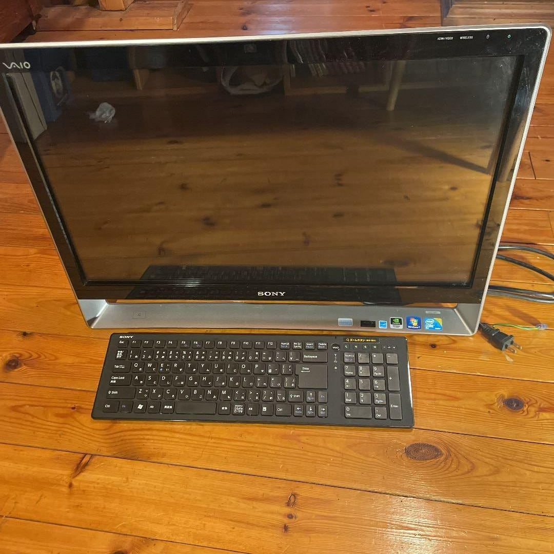 VAIO Type-L（Win7/Office2010）動作品 SONY VAIO L VPCL129FJ/S All-in-one PC WIN7 Home appliances