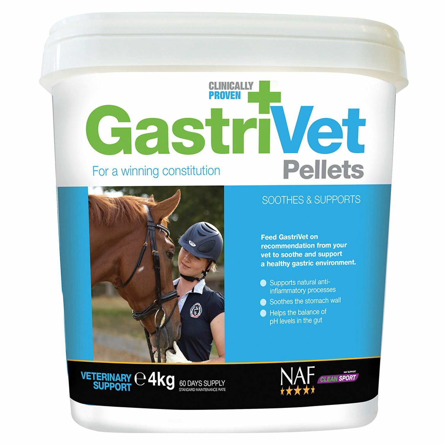 Naf Gastrivet Pellets One Colour 4 KG