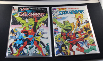 X-Men Spotlight on Starjammers 1 2 Complete Limited Series 1990 VF-NM Binary App