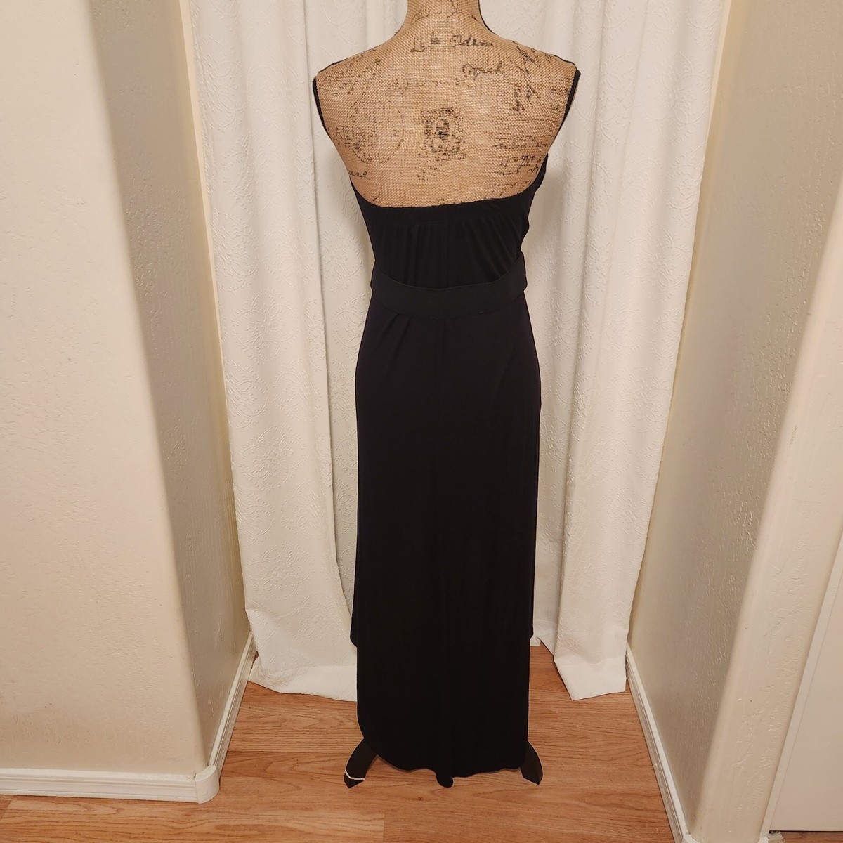 black halter neck shift dress Black Ruched High Neck Cap Sleeve Shift Dress