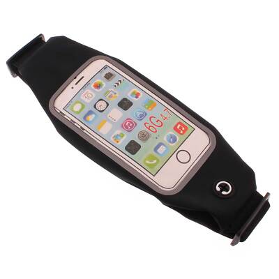 For iPhone 11 12 13 PRO SE RUNNING WAIST BAG BELT BAND SPORTS - Main Image