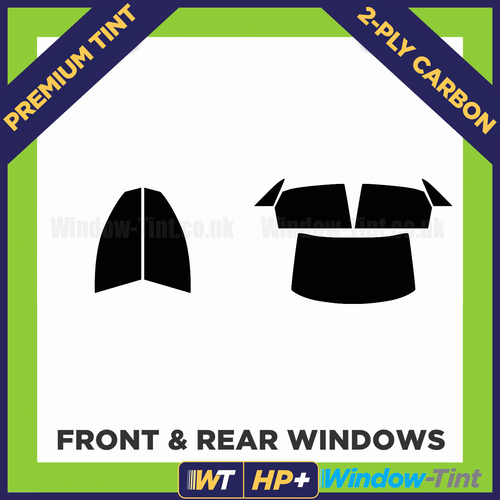 For Audi S4 4-door 2005-2008 Carbon Pre Cut Window Tint Full Premium 2-ply HP+ - Picture 2 of 10