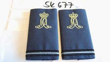 Niederlande Rangschlaufen Academie auf blau Luftwaffe 1paar (sk677-)