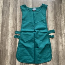 9x, Unisex Aprons, Cobbler Uniforms, 3 Tool Pockets, Size S, Green, Total of 9