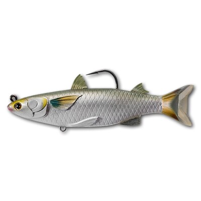 RARE Live Target (MUS120MS716) Mullet Swimbait - Silver