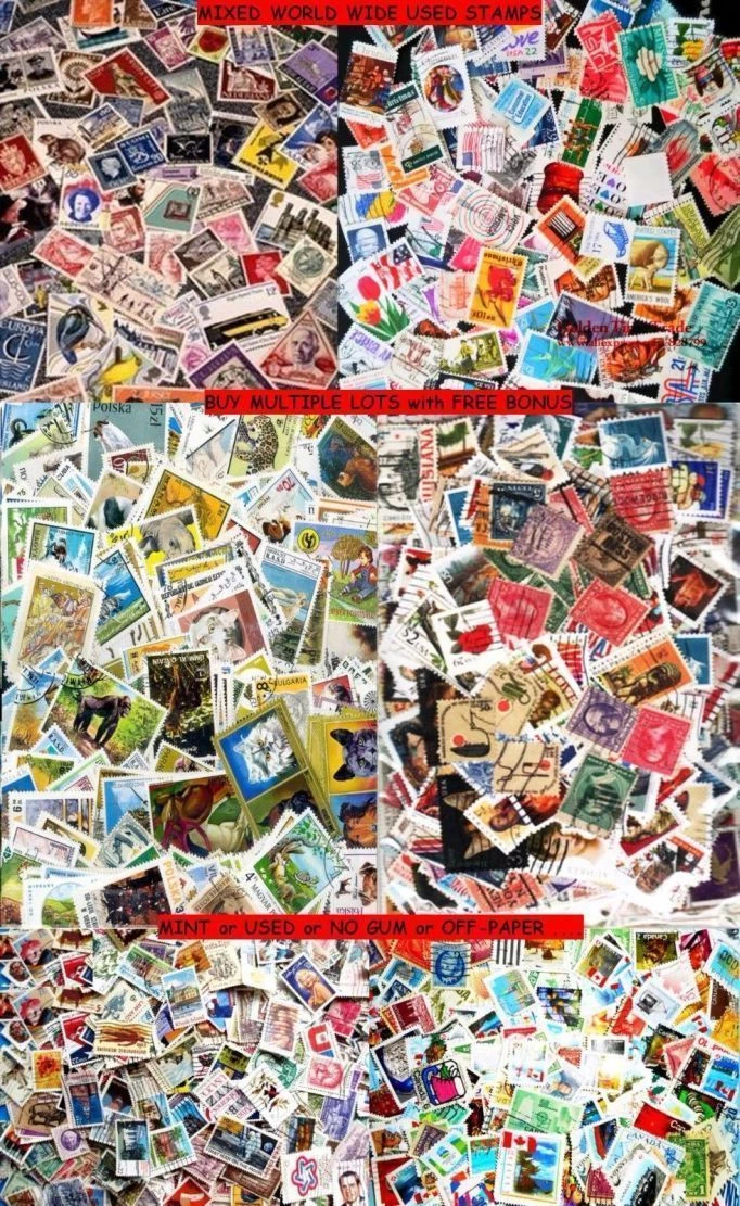 50+ Early 20th century cancelled postage stamps-free shipping 50+ Early 20th century cancelled postage stamps-free shipping