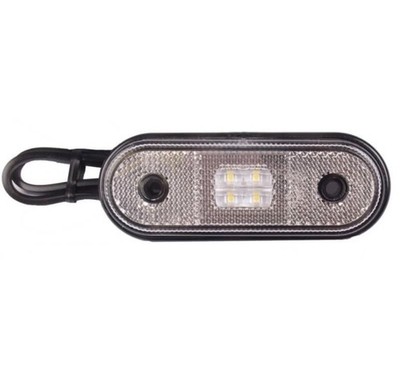 LED Umrissleuchte 12V-36V LED Begrenzungsleuchte Weiß Positionsleuchte Reflektor