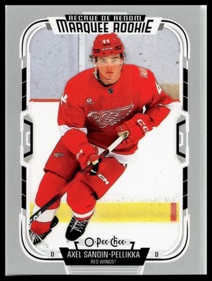 2025-26 O-Pee-Chee OPC Axel Sandin-Pellikka RC Marquee Rookie #585