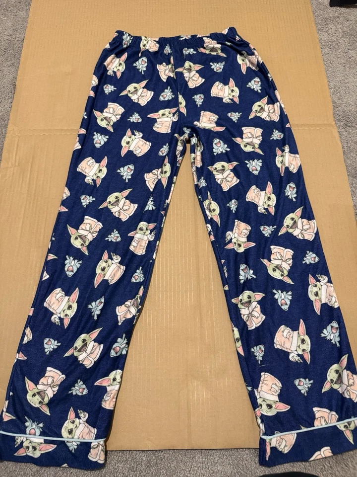 Baby Joda Boys Pajama Set 2 Piece Size L 12/14 - Image 4 of 4