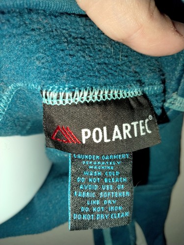 EMS Women's Hiking Zip Up Thermal Hoodie w/Polartec- SM-**Tiny Hole Back L Arm** - Picture 9 of 14