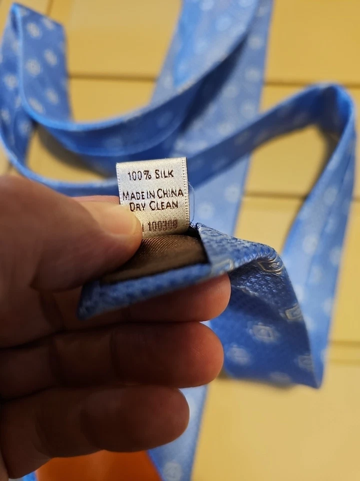 Corbata Peter Millar azul claro ¡Gran forma! Foto 4 de 4